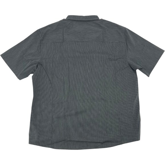 Cloudveil Men's Button Down Shirt | Grey Stripes | Size XXL**NEW w/Tags - Picture 2 of 2